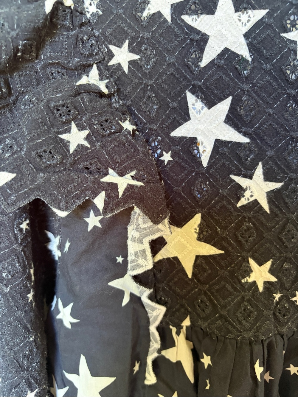 Farm Rio Stardust Mini Dress - Sz Small - Picture 5 of 5